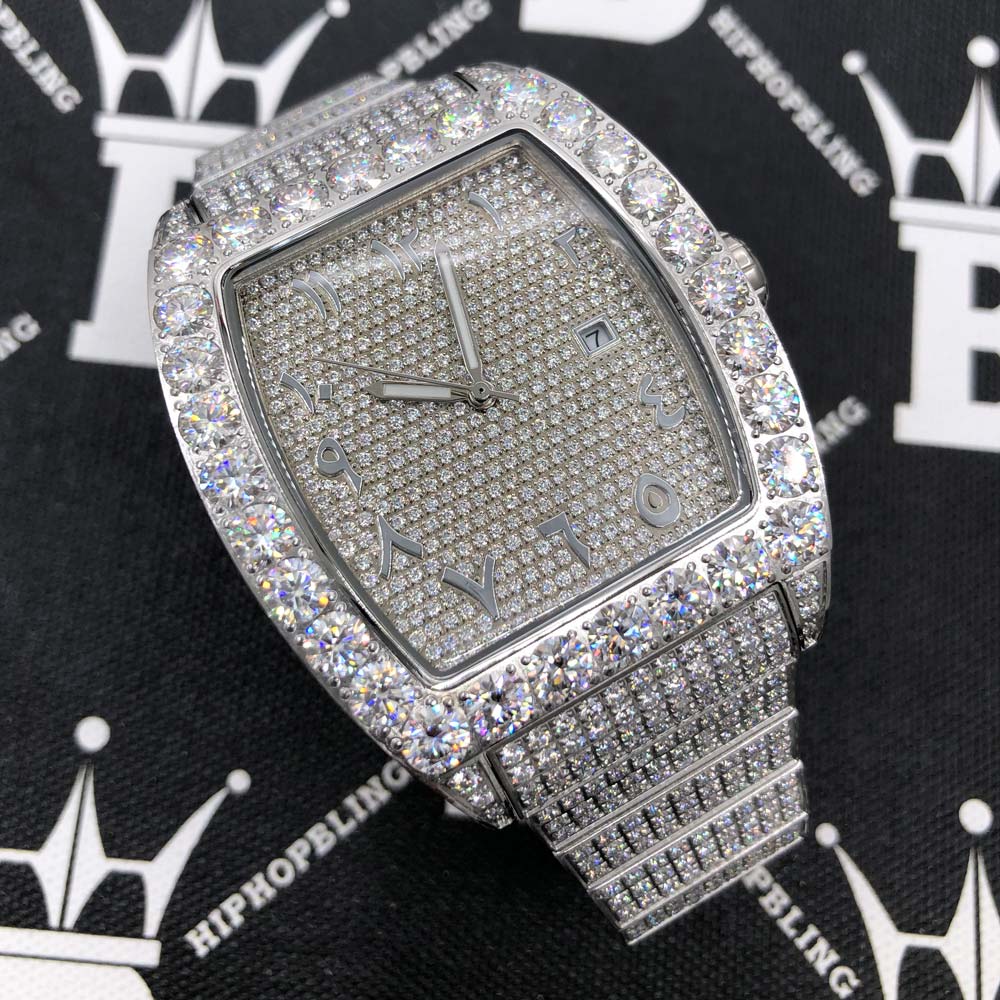 Custom Emperor VVS Moissanite Iced Out Watch