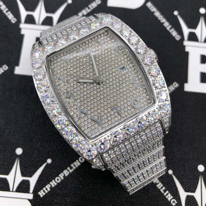 Custom Emperor VVS Moissanite Iced Out Watch