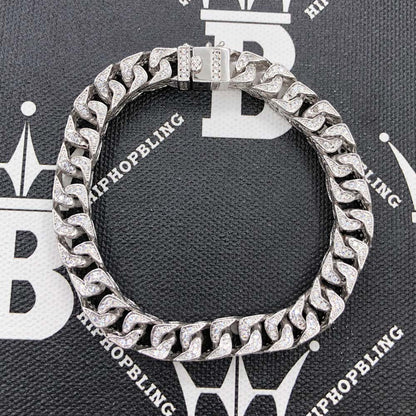 CZ Franco 8MM Bling Bling Bracelet
