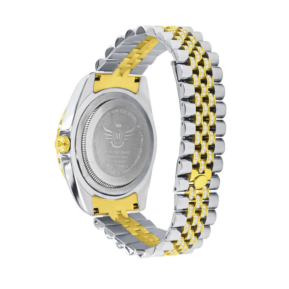 Date Jubilee Iced CZ Bling Bling Watch