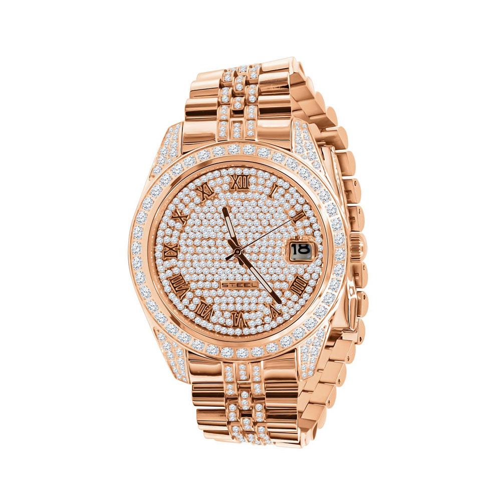 Date Jubilee Iced CZ Bling Bling Watch