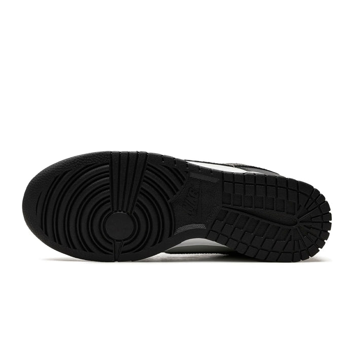 Nike Dunk Low "Black Total Orange Mini Swoosh"
