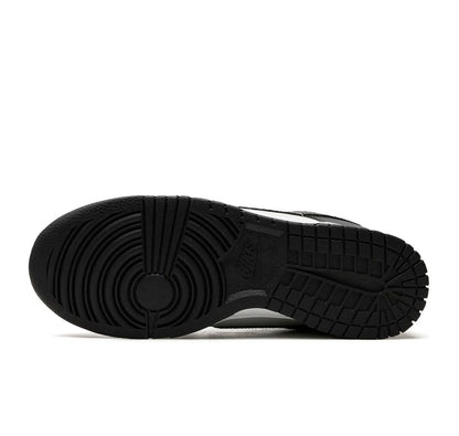 Nike Dunk Low "Black Total Orange Mini Swoosh"
