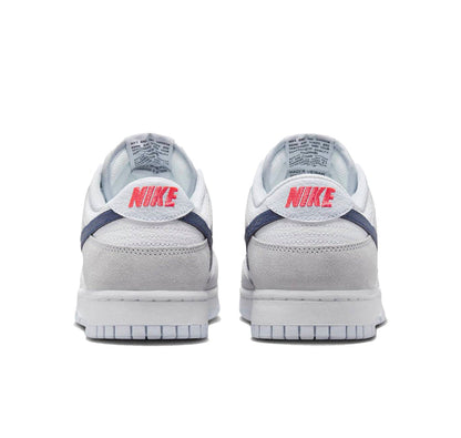 Nike Dunk Low "White Grey Navy Aqua Mini Swoosh"