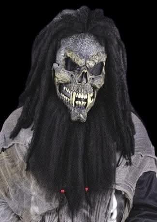 "Fearsome Face" Latex Skull Halloween Mask