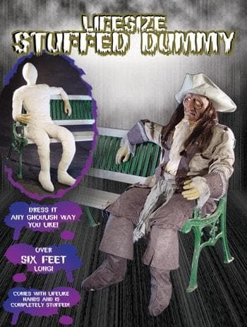 "Insta-Monster Dummy - Full-Size with Hands" Halloween Prop