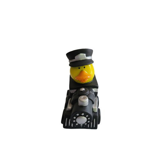 Locomotive Engineer Duck Mini Ducks (Black)