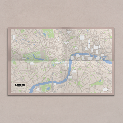 London Sticker & Map Set