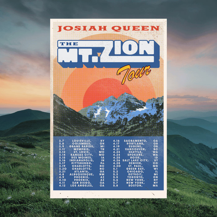 Mt. Zion Tour Poster