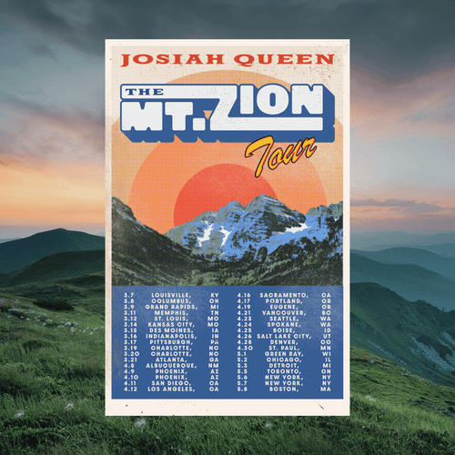 Mt. Zion Tour Poster