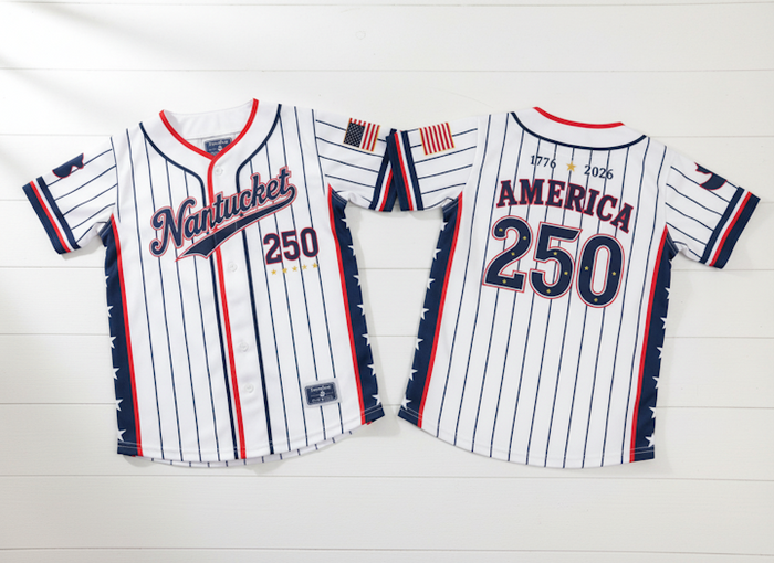 Nantucket 250 Baseball Jersey (White)