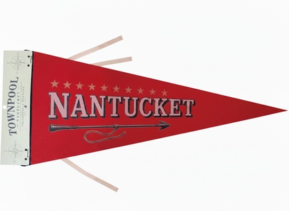 Nantucket Harpoon Pennant (Navy, Red)