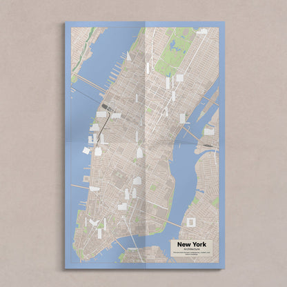 New York Sticker & Map Set