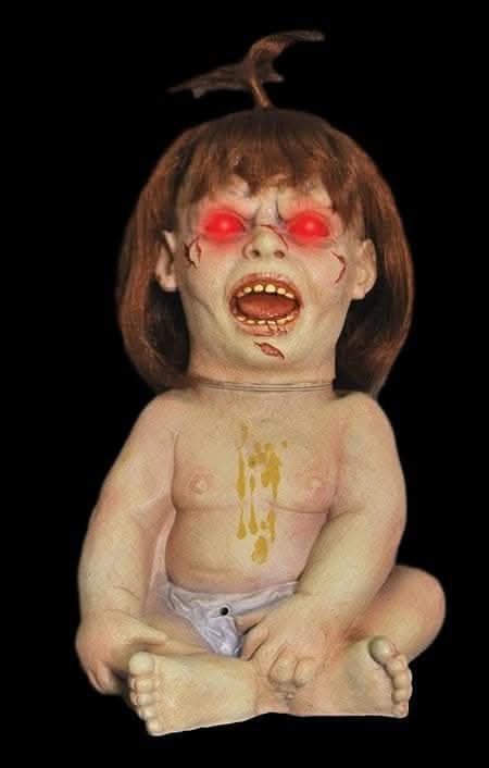"Prized Possession" Electric Animated Zombie Halloween Prop