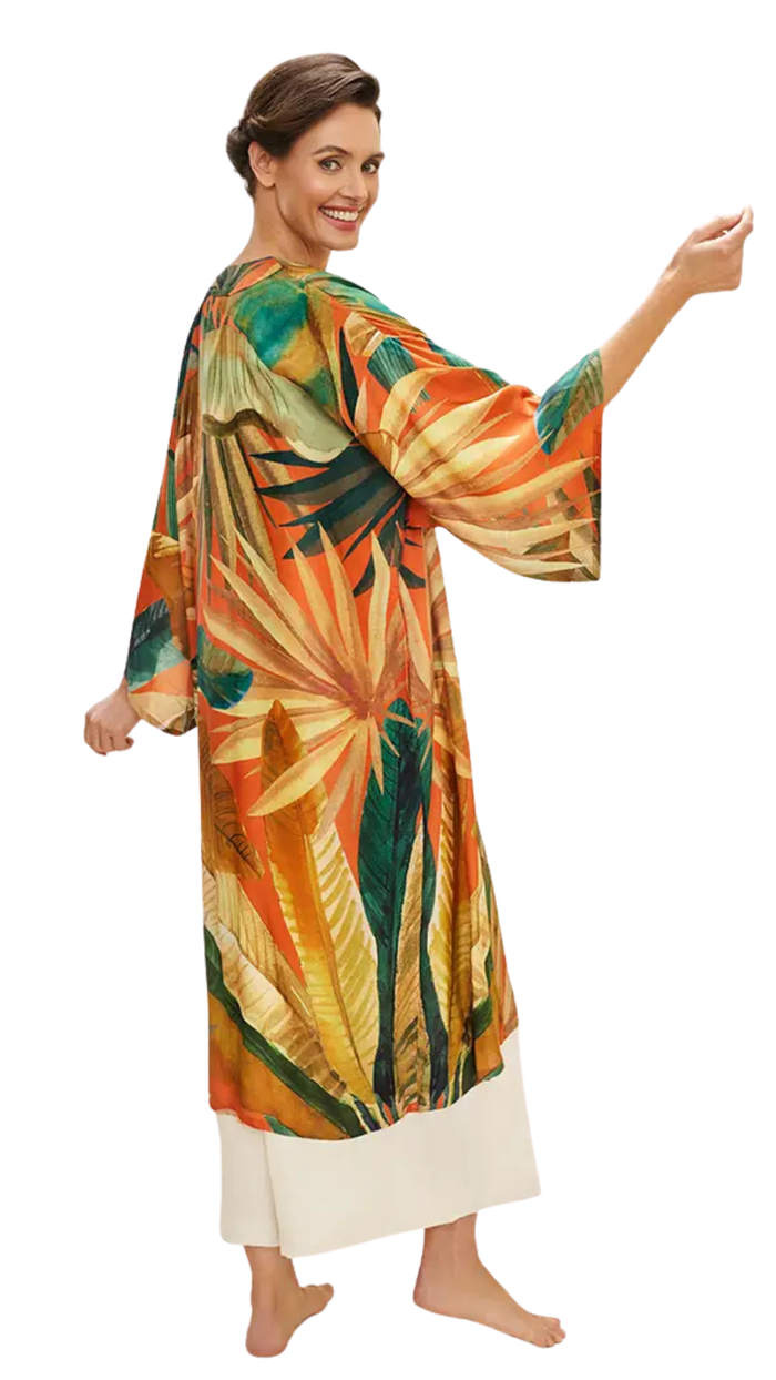 Robe - Painted Palms