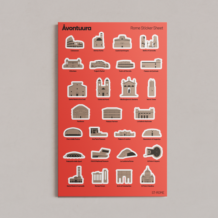 Rome Sticker & Map Set