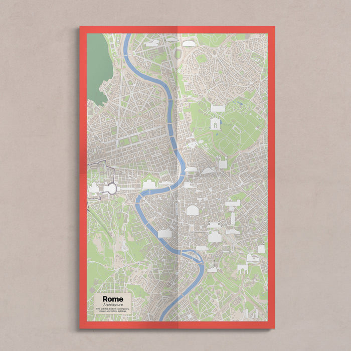 Rome Sticker & Map Set