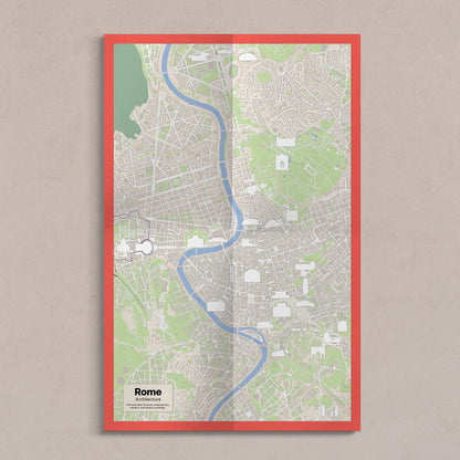 Rome Sticker & Map Set