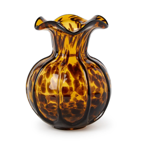 Ruffled Tortoise Vase