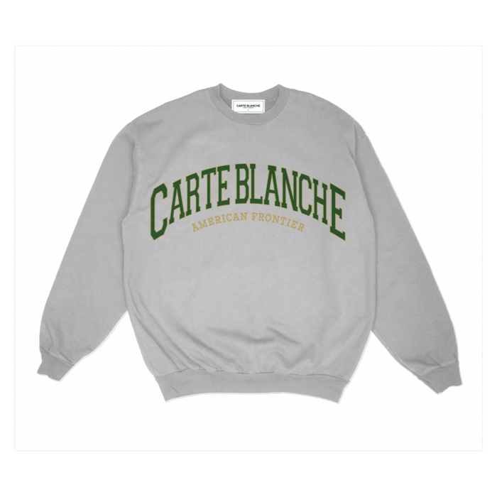 The American Frontier Crewneck // Gray