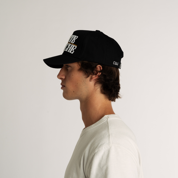 The Classic Snapback //  Black