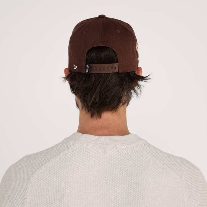 The Classic Snapback // Chocolate