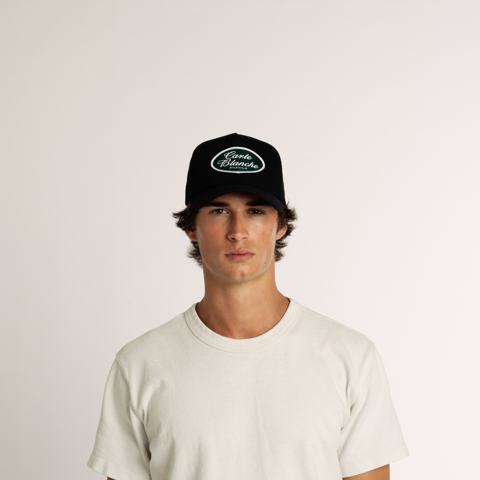 The Clubhouse Snapback //  Black