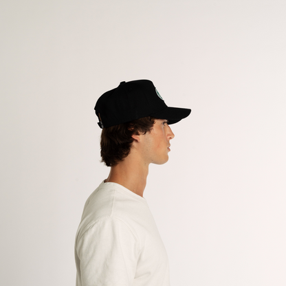 The Clubhouse Snapback //  Black