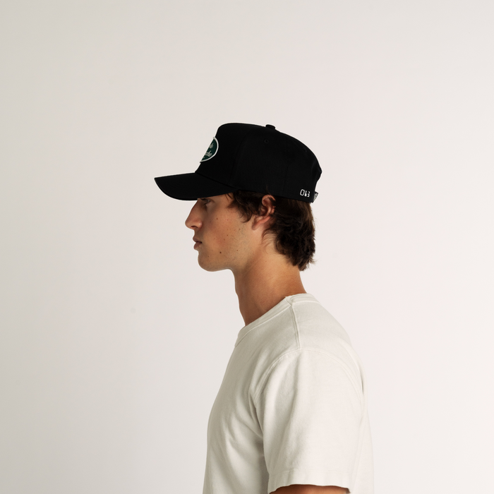 The Clubhouse Snapback //  Black