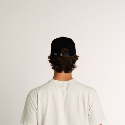 The Clubhouse Snapback //  Black