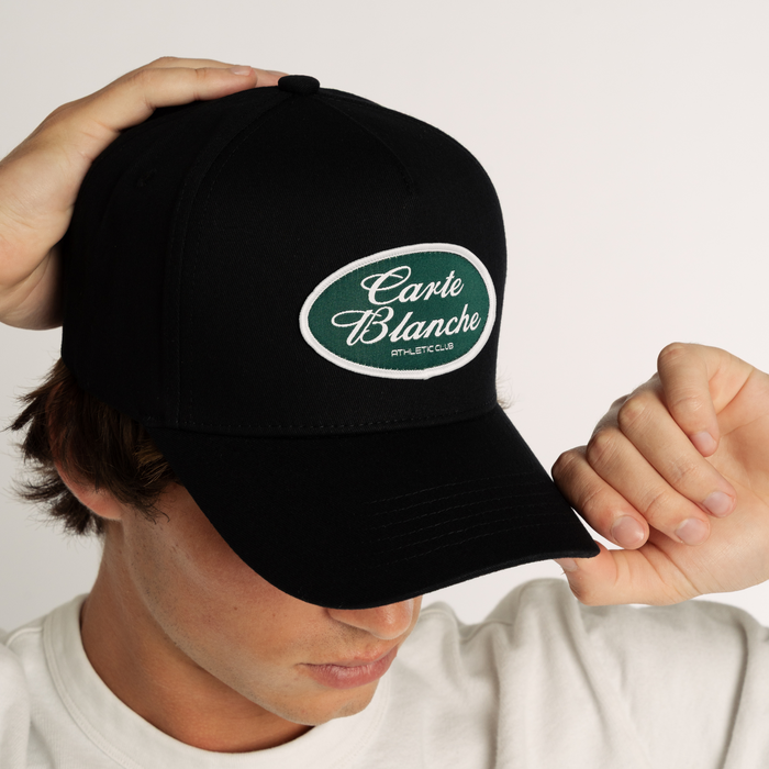 The Clubhouse Snapback //  Black