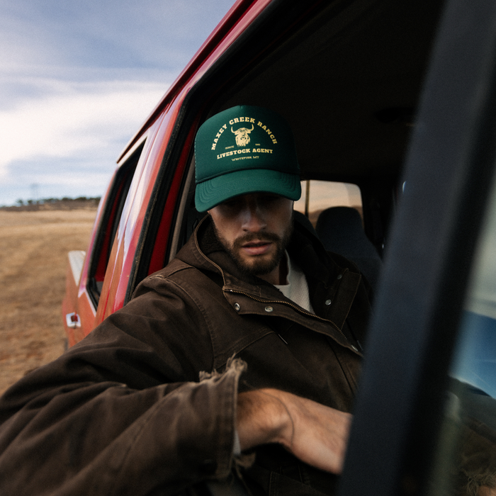 The Livestock Foam Trucker // Green