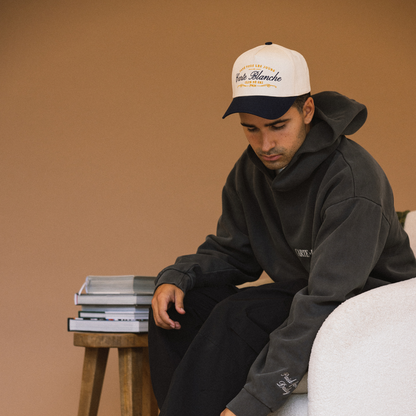 The Payé Tous Les Jours Snapback // Navy & Créme