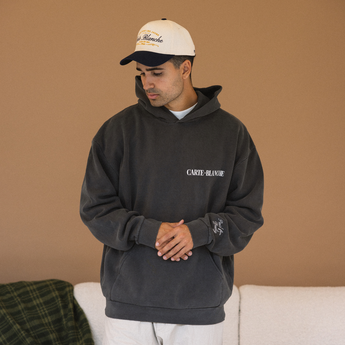The Payé Tous Les Jours Snapback // Navy & Créme