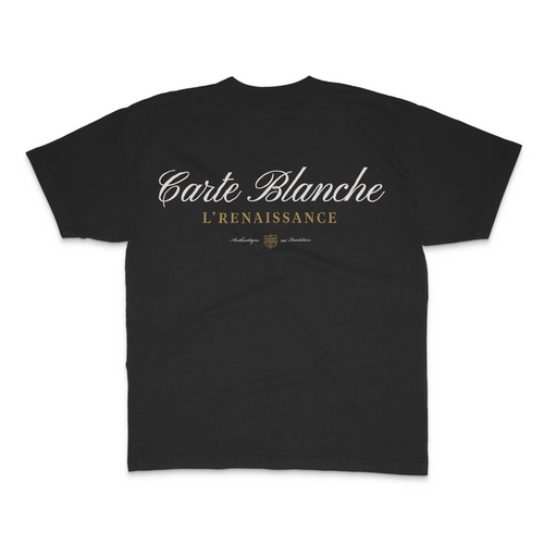 The Renaissance Tee | Vintage Black