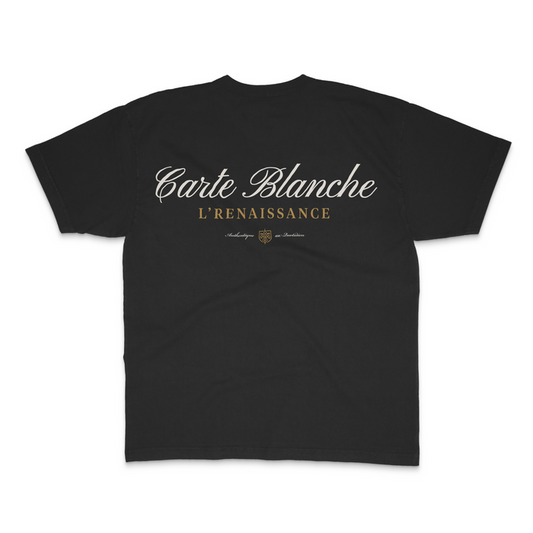 The Renaissance Tee | Vintage Black