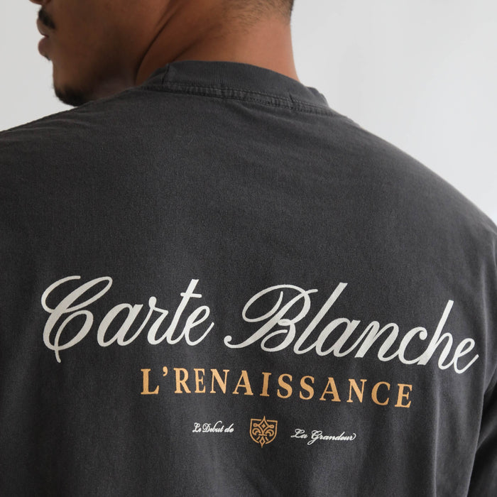 The Renaissance Tee | Vintage Black