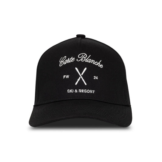 The Ski & Resort Snapback // Black