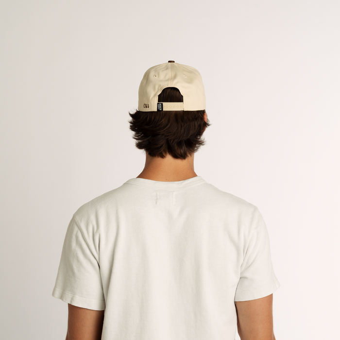 The Suede Athletic Club Snapback // Brown & Créme