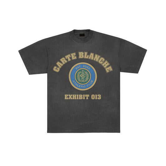 The Varsity Tee // Vintage Black