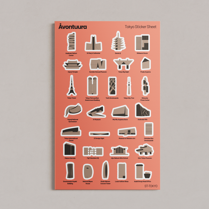 Tokyo Sticker & Map Set