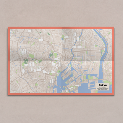 Tokyo Sticker & Map Set