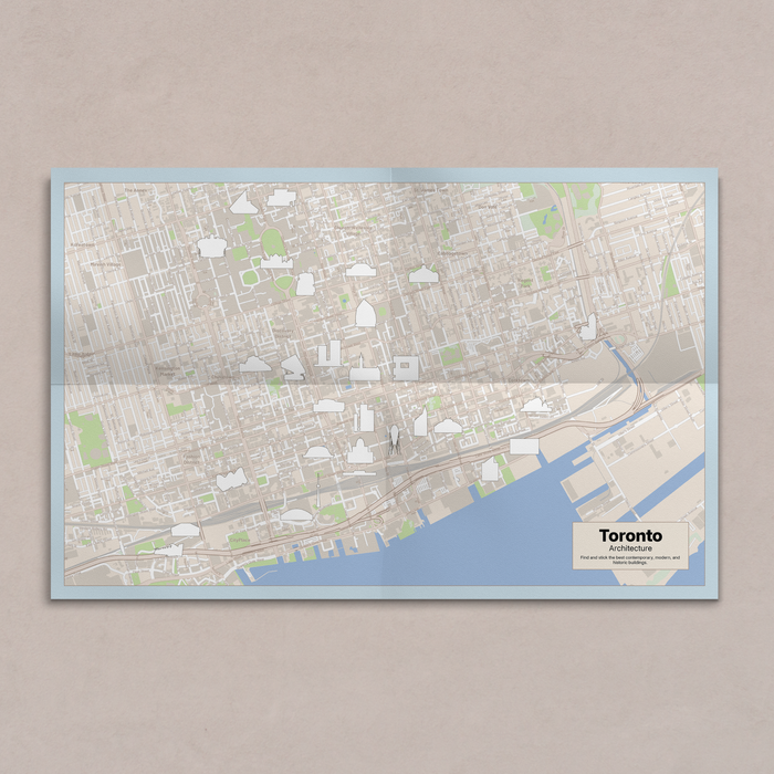 Toronto Sticker & Map Set