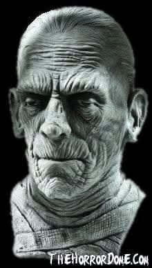 "Universal Studios Mummy" Halloween Mask