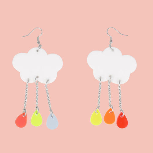 UV Acid Rain Earrings