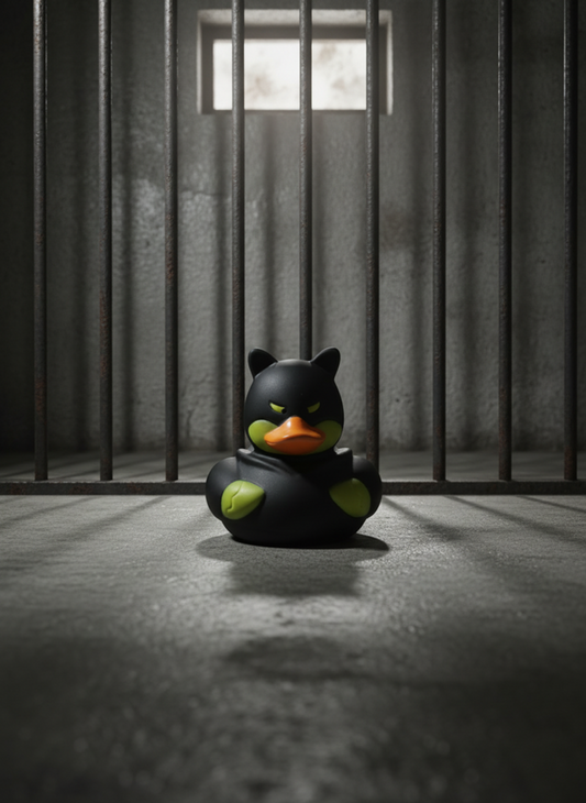 Villain Burglar Rubber Duck