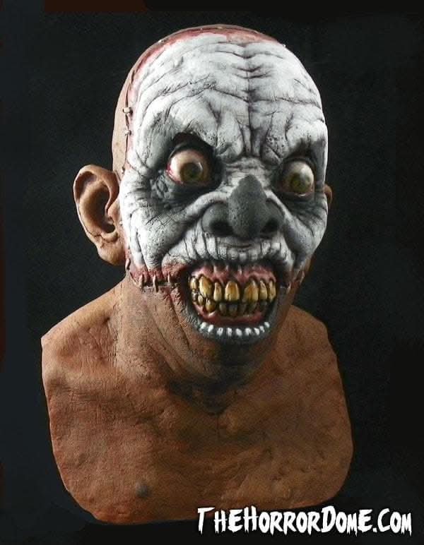 "Voodoo Witch Doctor" HD Studios Pro Halloween Mask, Full over-the-head Witch Doctor mask with intense stare