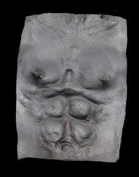 "Werewolf Chest Plate - Grey" Halloween Costume Accessory