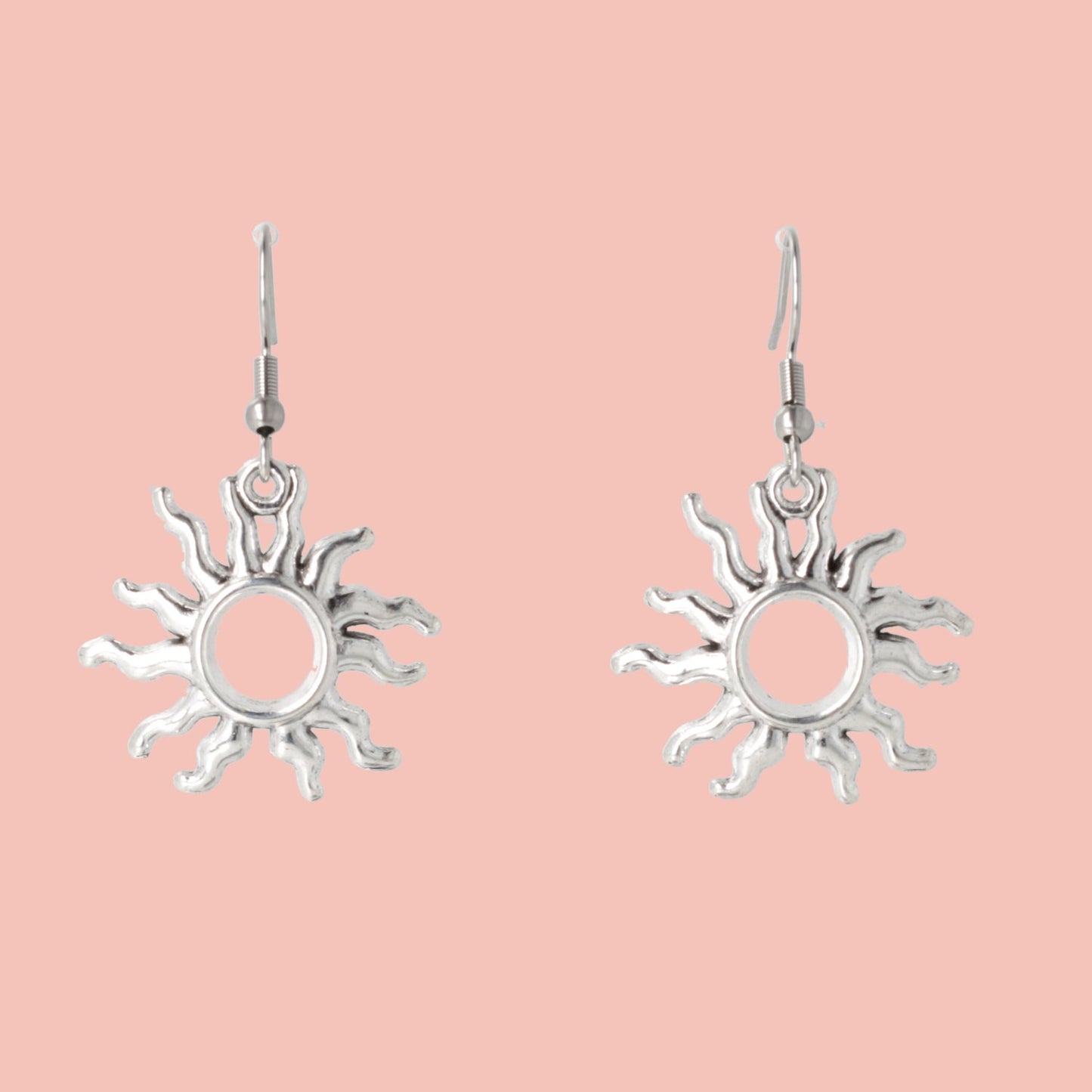 Whimsigoth Sun Earrings