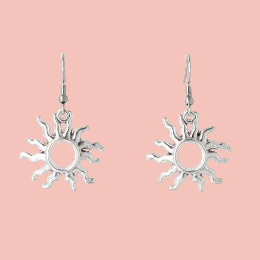 Whimsigoth Sun Earrings